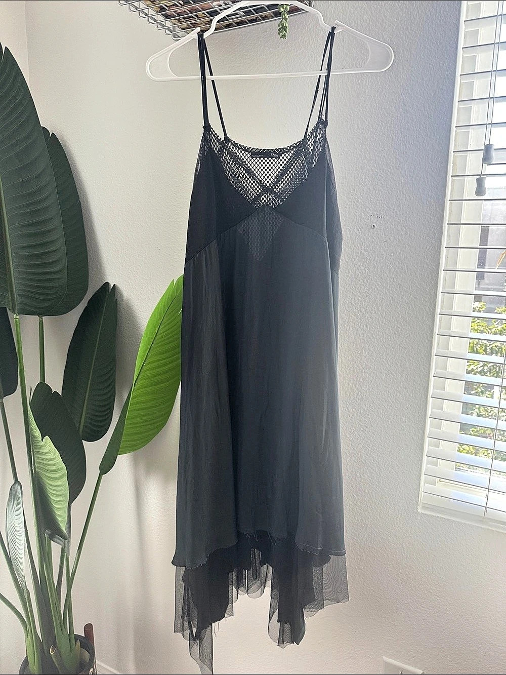 Zara Black/Charcoal Slip Fairy Dress